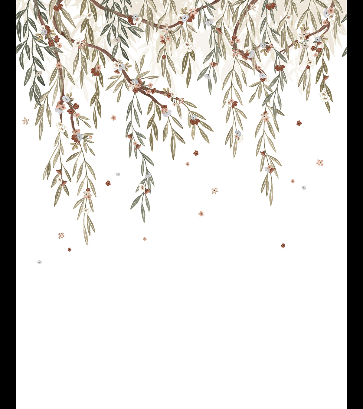 LILYDALE - Papier peint panoramique - Feuillage d'eucalyptus (PRODUIT RECONDITIONNÉ)